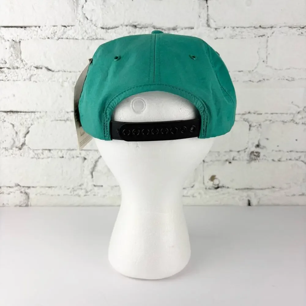 Deadstock Vintage Wyffels Hybrids Teal Sun Spark Cap